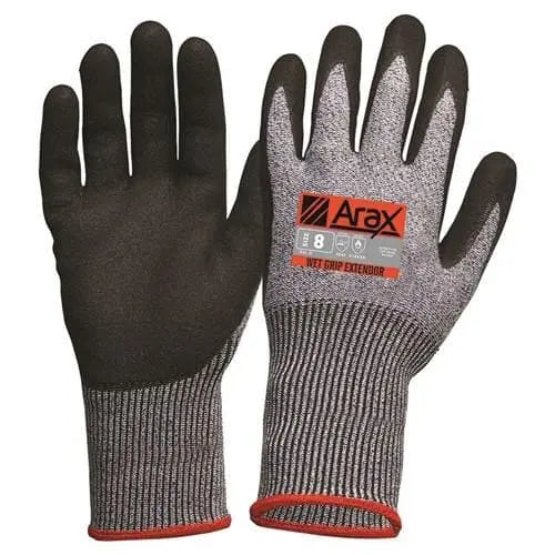 Pro Choice Arax Extendor Wet Grip Extended Cuff Nitrile Palm - ANEC PPE Pro Choice 8